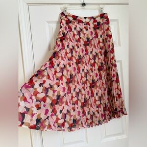 Sezane dino skirt multicolor size 38 AS IS